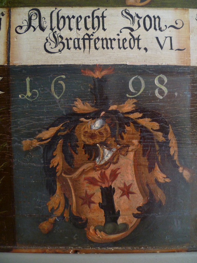 Tafel des Thuner Landvogts Albrecht von Graffenried (Schlossmuseum Thun)