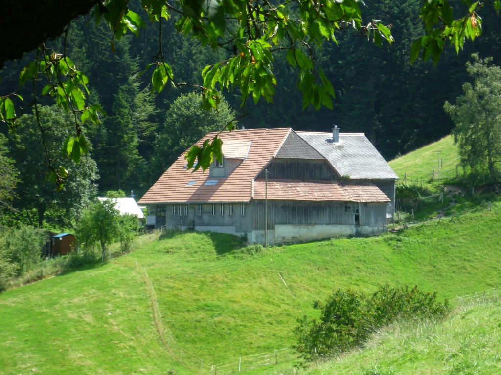 Einer der beiden Chratzme-Höfe bei Landiswil, von wo 1671 der "besonders widerspenstige" Täufer Ueli Liechti mit seiner Familie fliehen musste.